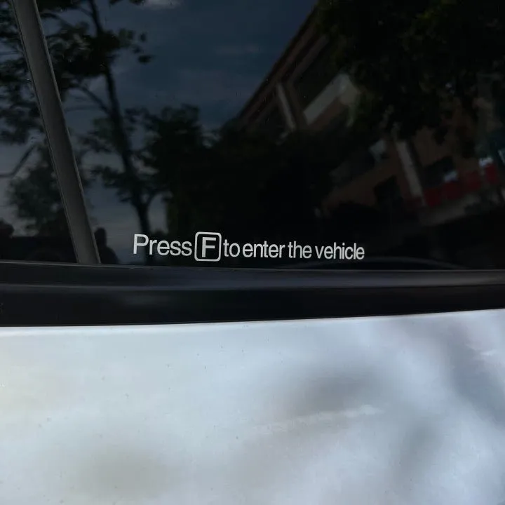 PUBG Reflective Stickers For Tesla Model 3/Y/S/X