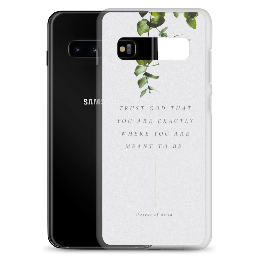 "Teresa of Avila - Trust God" - Samsung Case