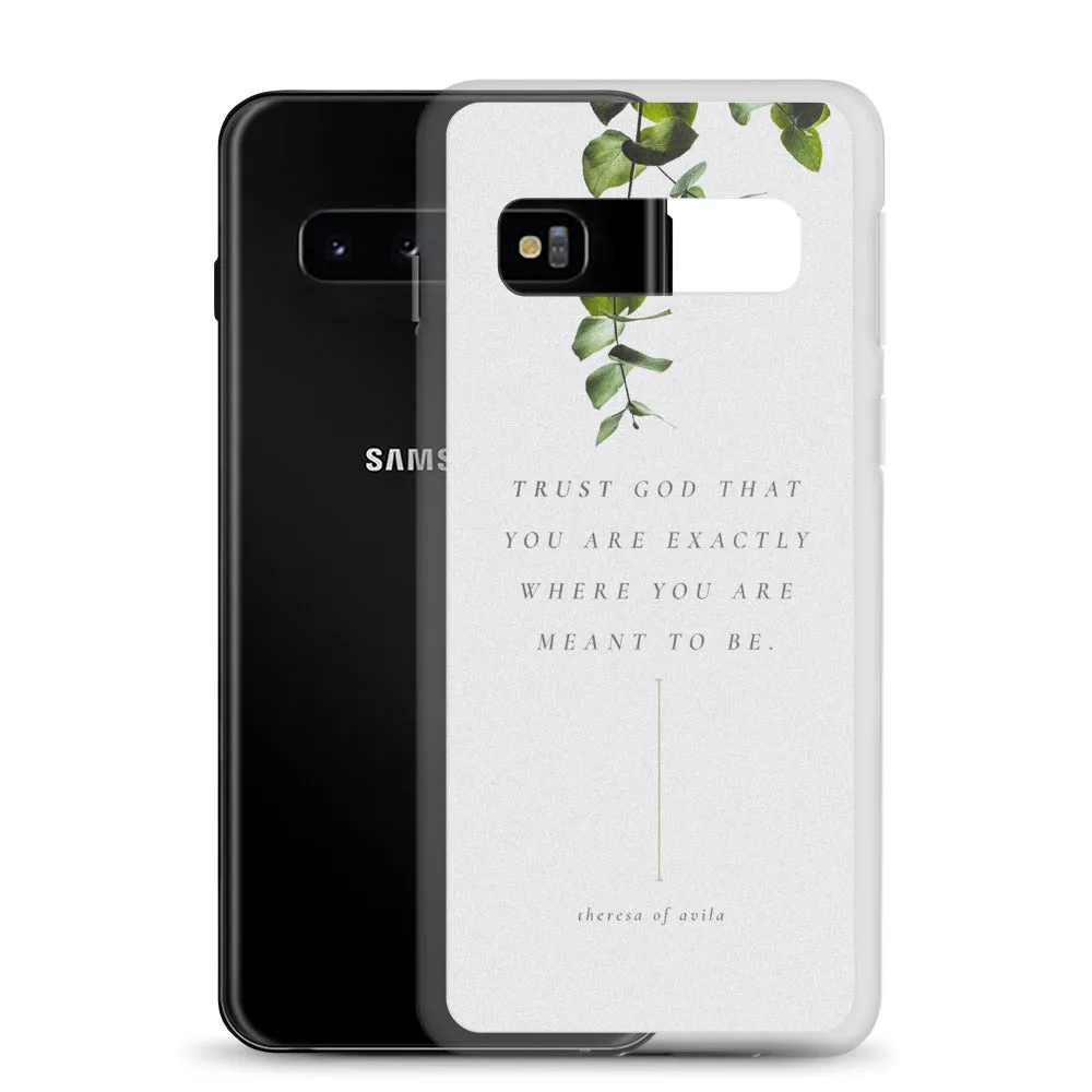 "Teresa of Avila - Trust God" - Samsung Case