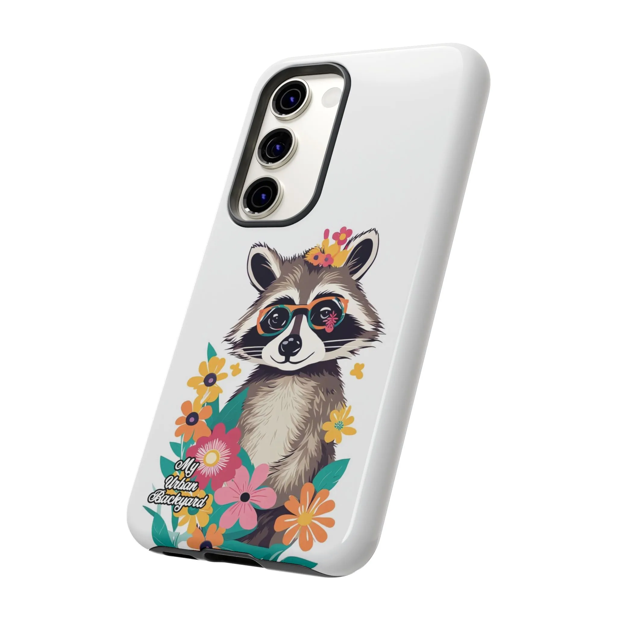 Raccoon with Glasses, Cell Phone Case - Apple, Samsung or Google Pixel