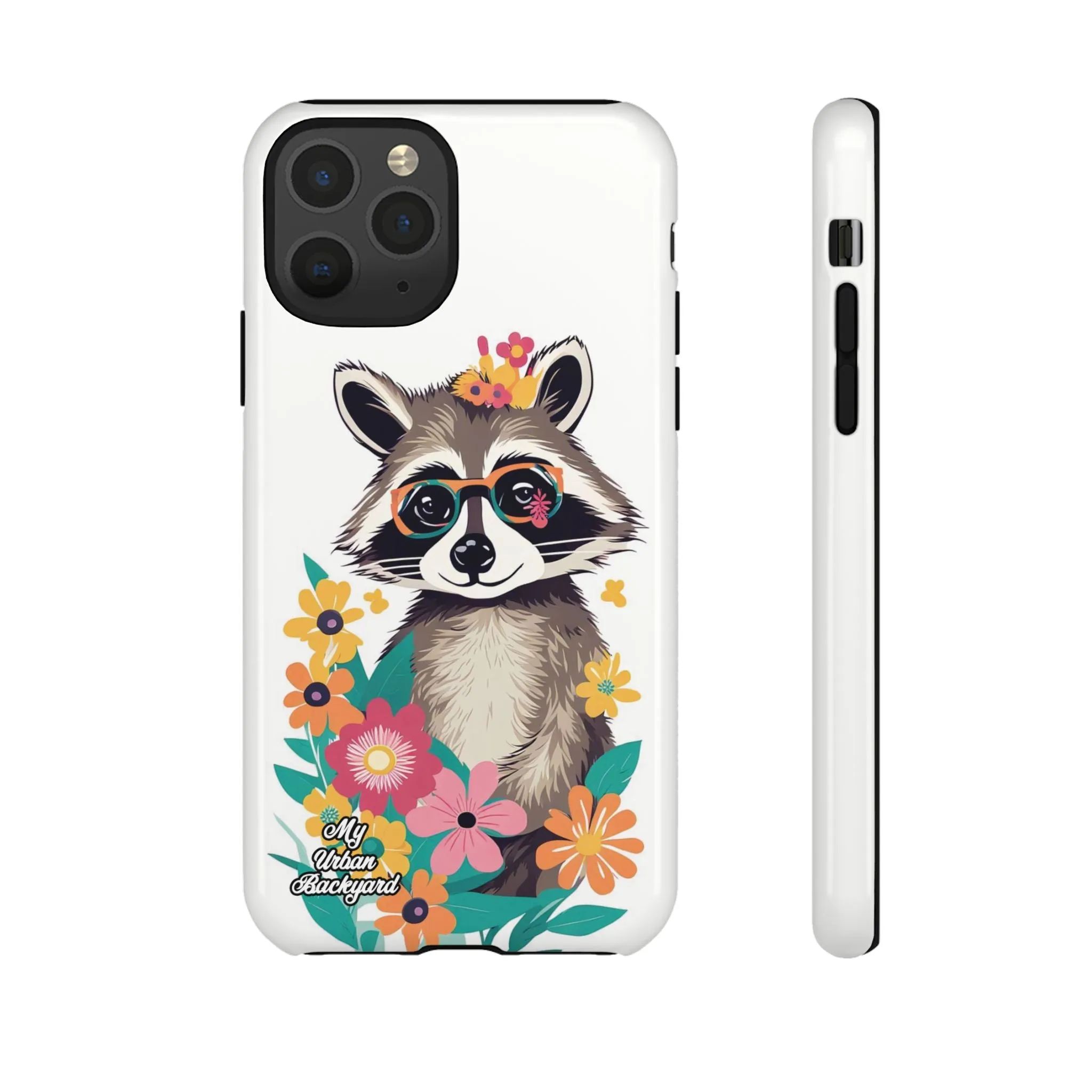 Raccoon with Glasses, Cell Phone Case - Apple, Samsung or Google Pixel