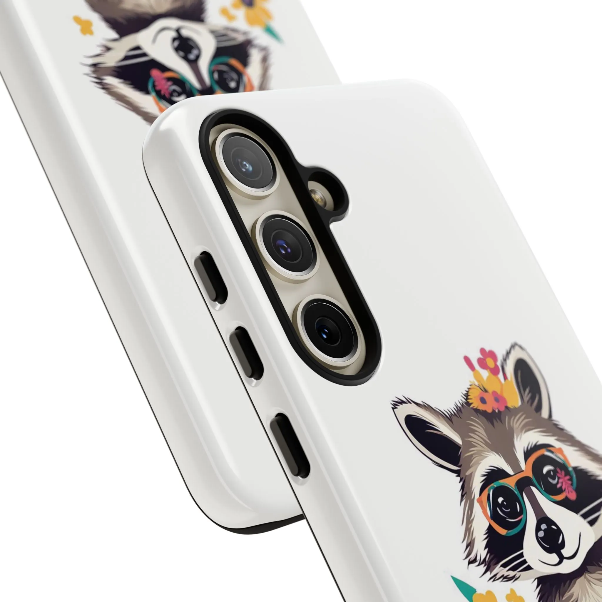 Raccoon with Glasses, Cell Phone Case - Apple, Samsung or Google Pixel