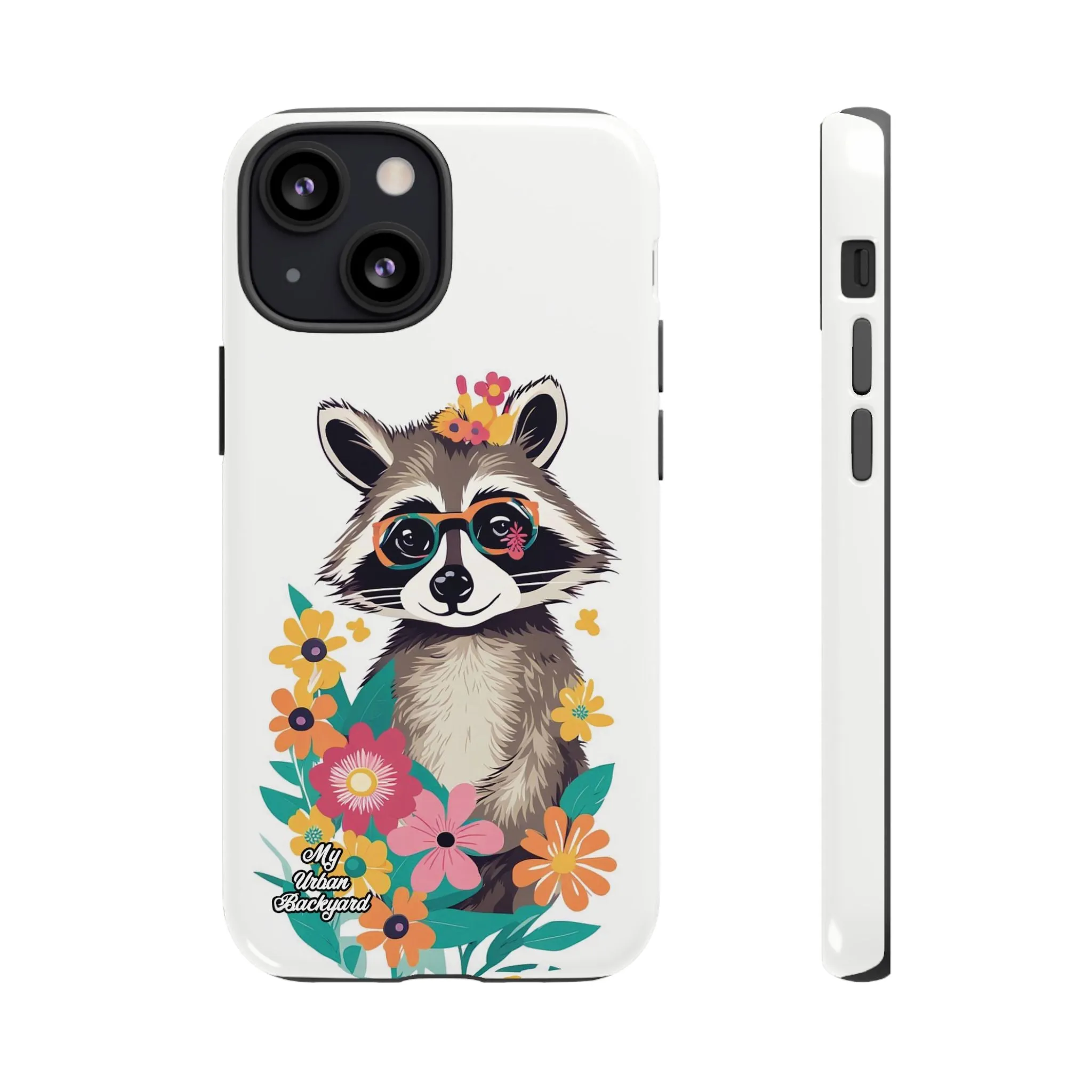 Raccoon with Glasses, Cell Phone Case - Apple, Samsung or Google Pixel