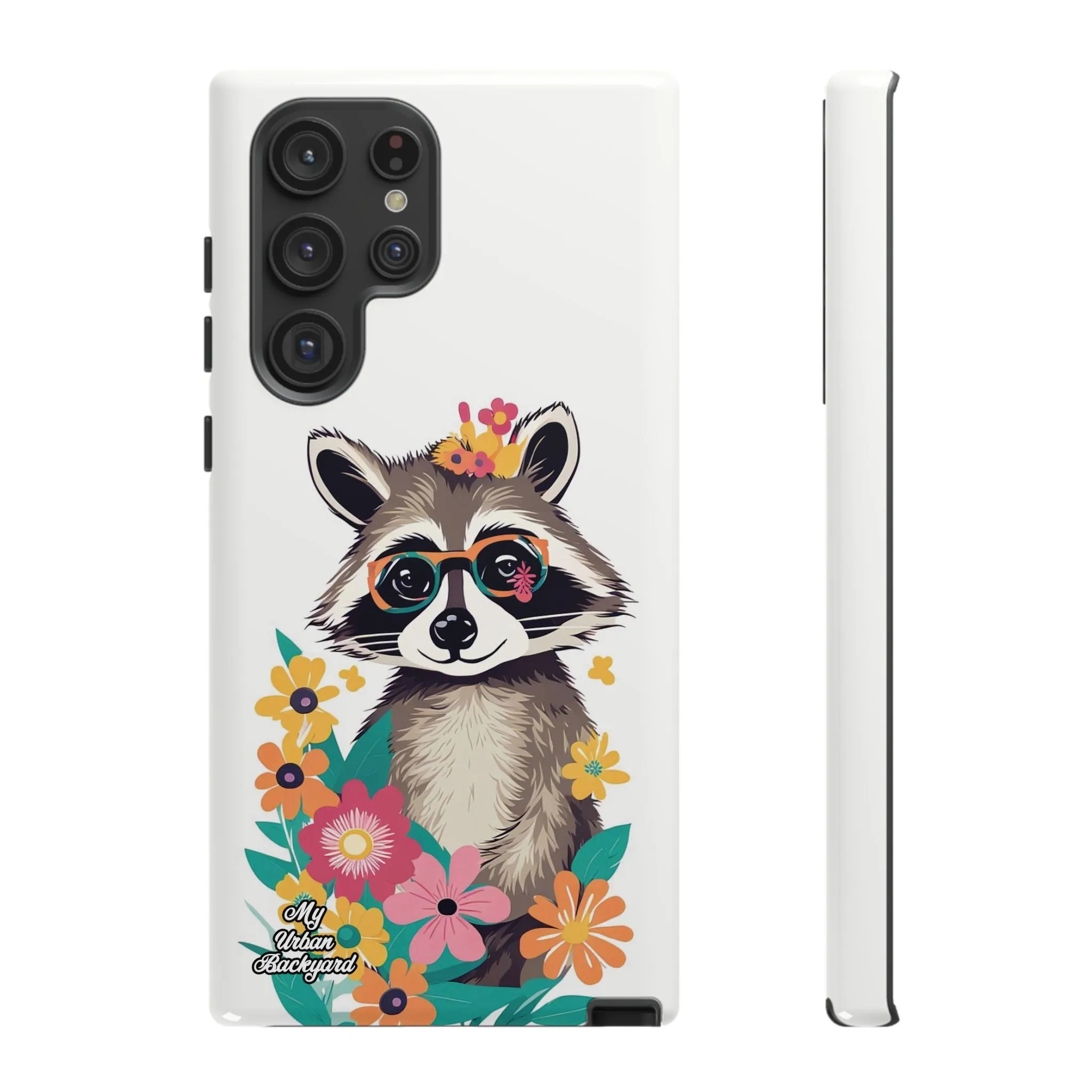 Raccoon with Glasses, Cell Phone Case - Apple, Samsung or Google Pixel