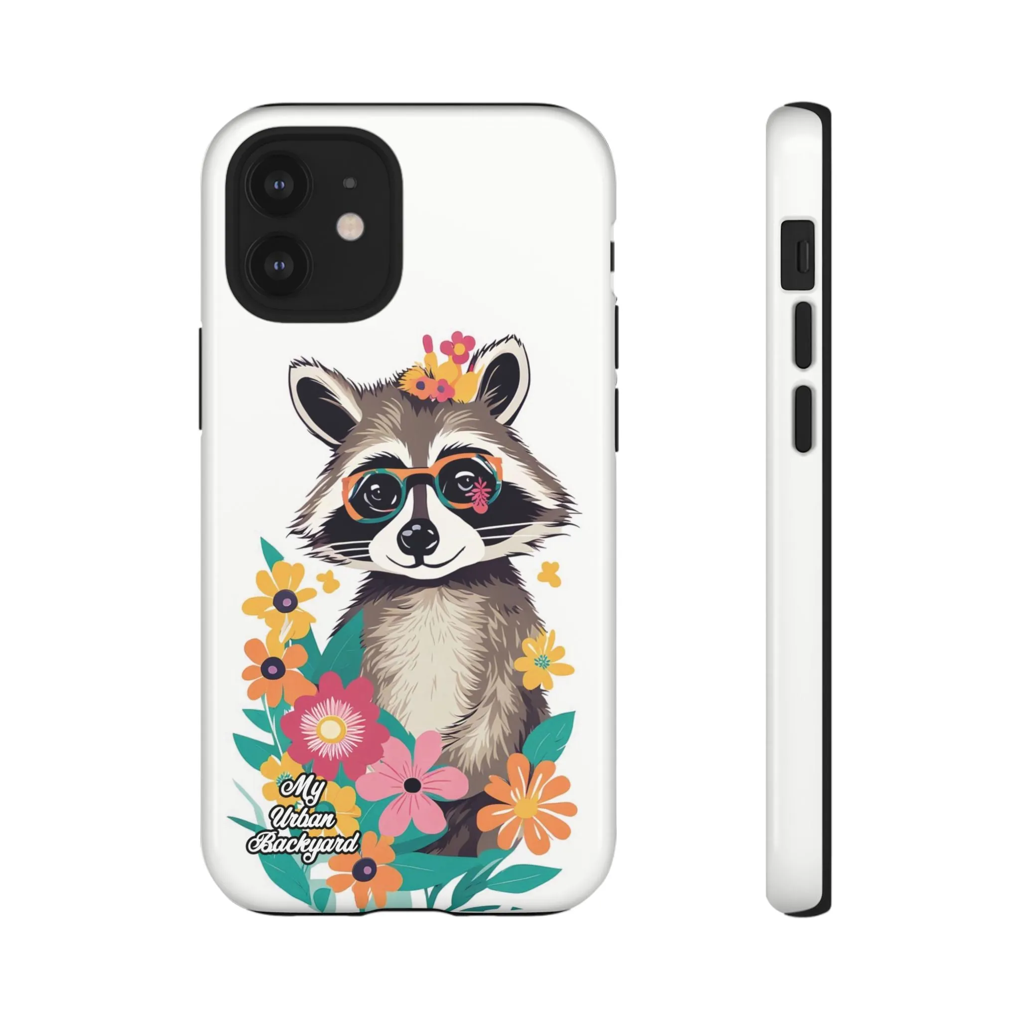 Raccoon with Glasses, Cell Phone Case - Apple, Samsung or Google Pixel