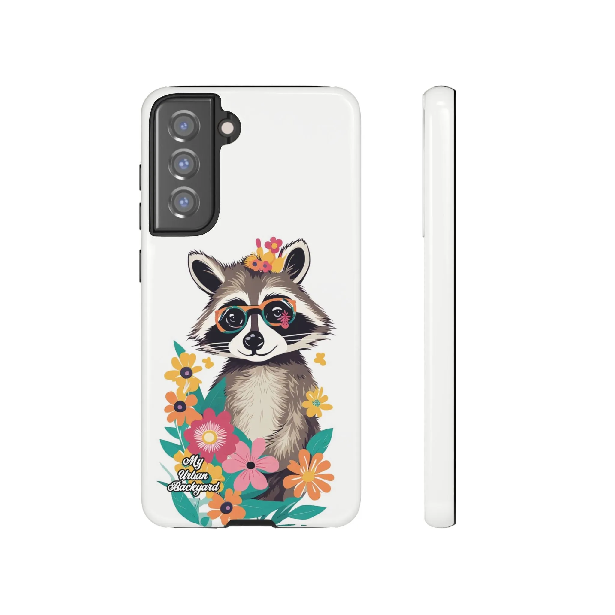 Raccoon with Glasses, Cell Phone Case - Apple, Samsung or Google Pixel