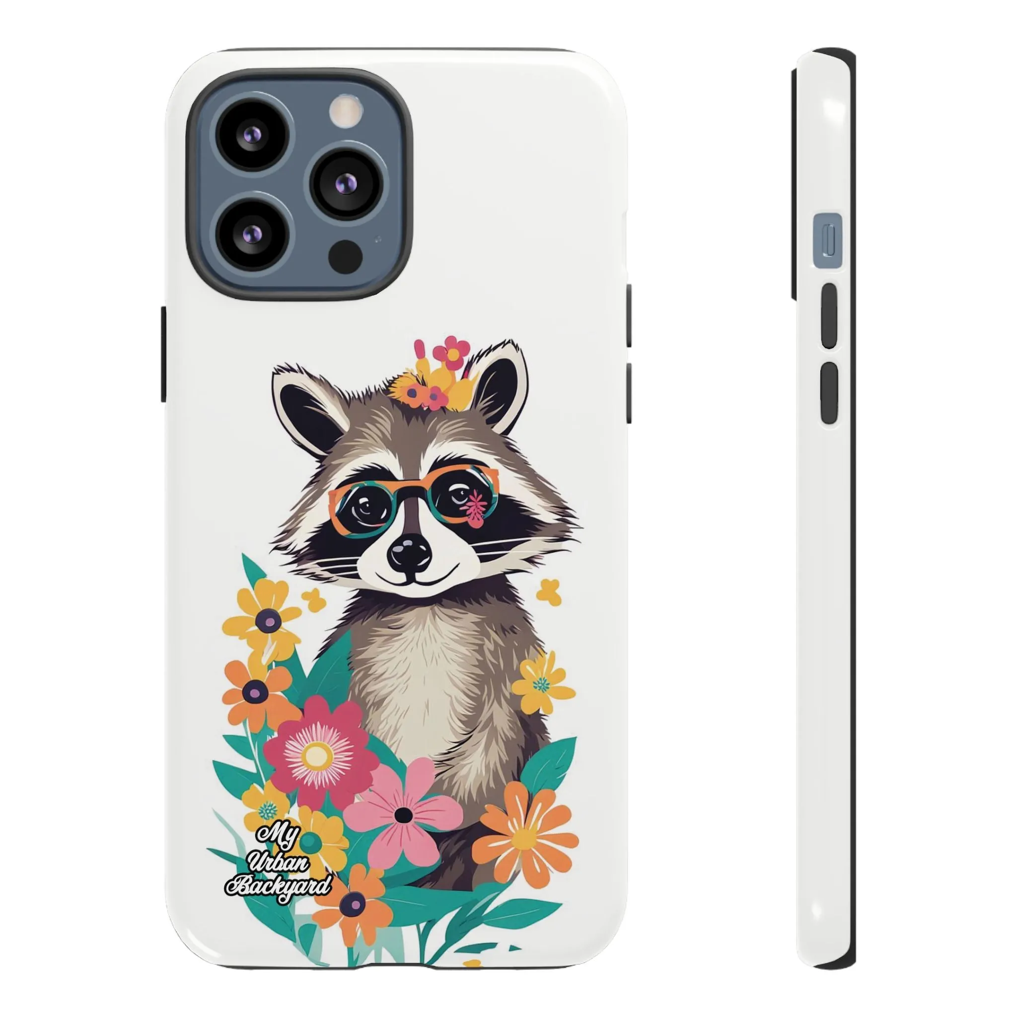 Raccoon with Glasses, Cell Phone Case - Apple, Samsung or Google Pixel