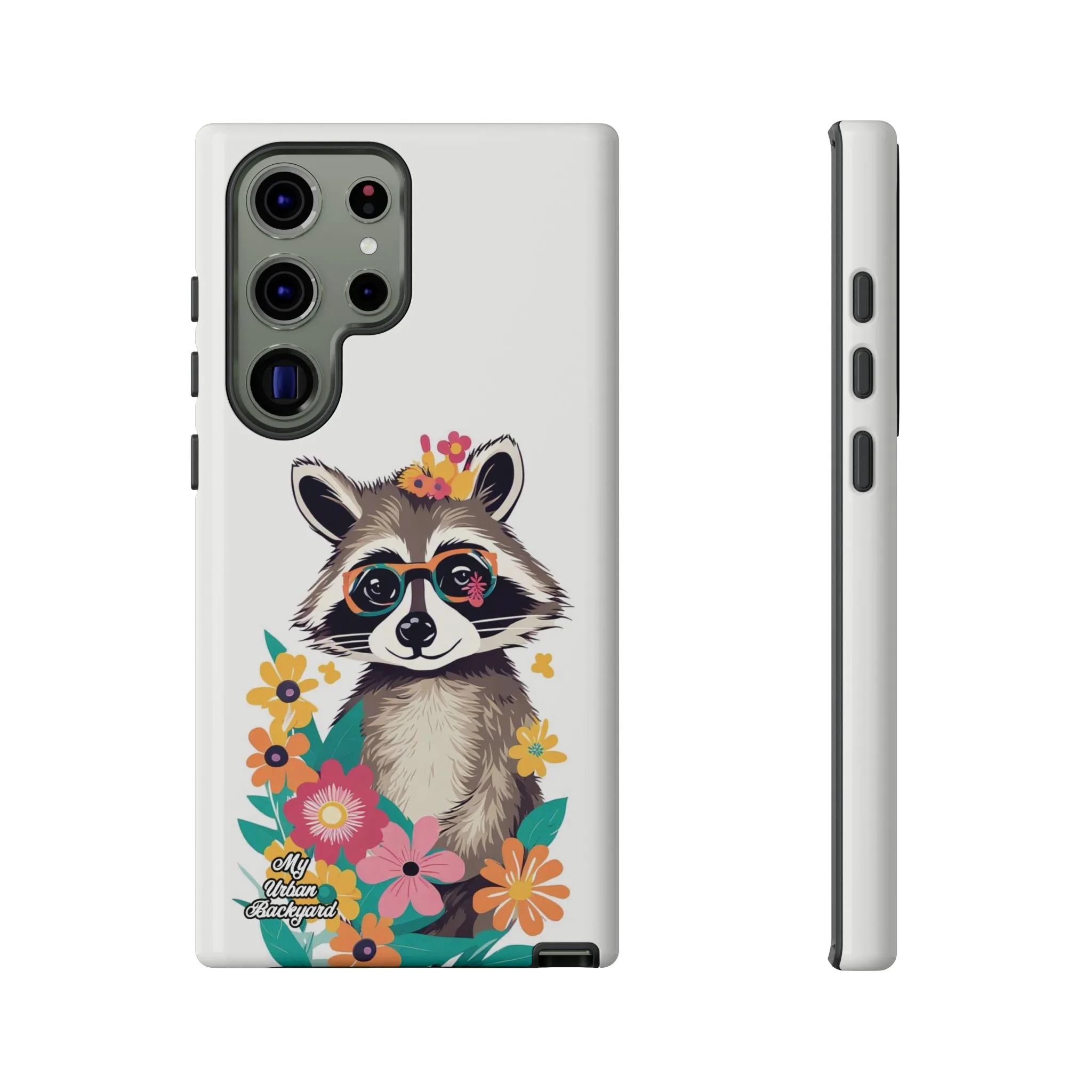 Raccoon with Glasses, Cell Phone Case - Apple, Samsung or Google Pixel