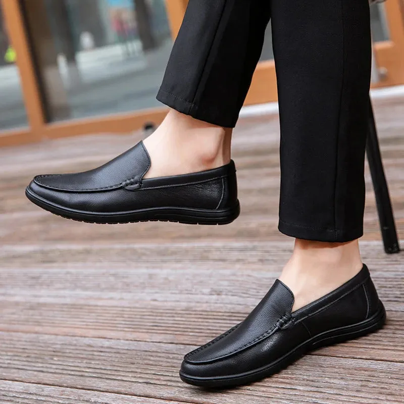 REED GENUINE LEATHER LOAFERS