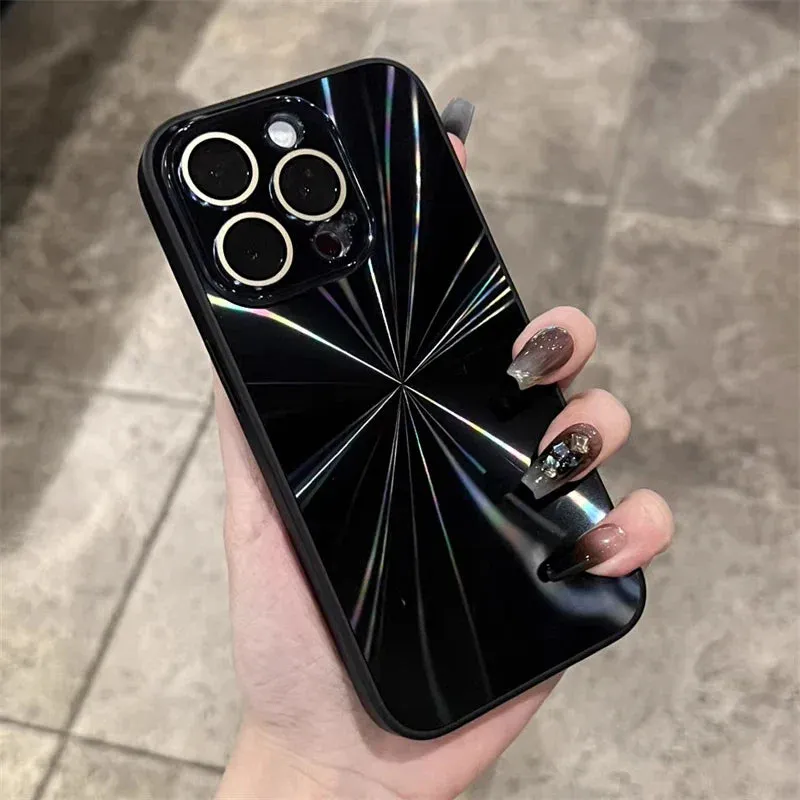 Reflective Laser Aurora iPhone Case