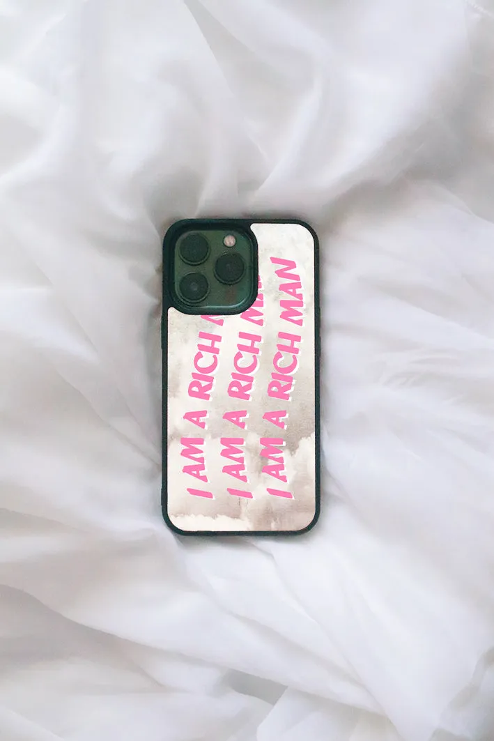 Rich Man iPhone case