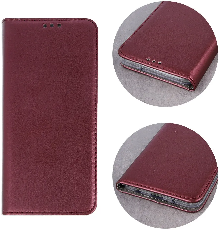 Samsung Galaxy A10 Wallet Case - Burgundy