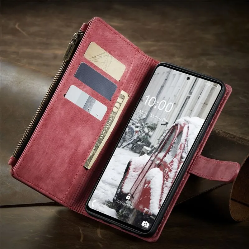 Samsung Wallet Phone Case PU Leather Various Models