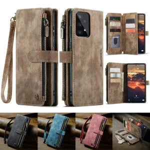 Samsung Wallet Phone Case PU Leather Various Models