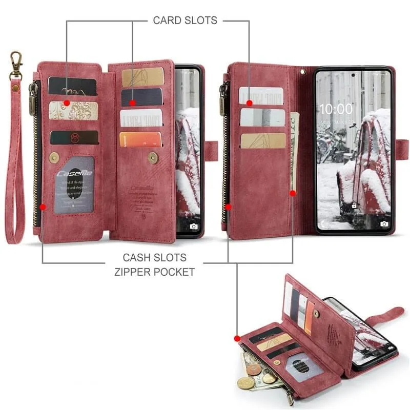 Samsung Wallet Phone Case PU Leather Various Models