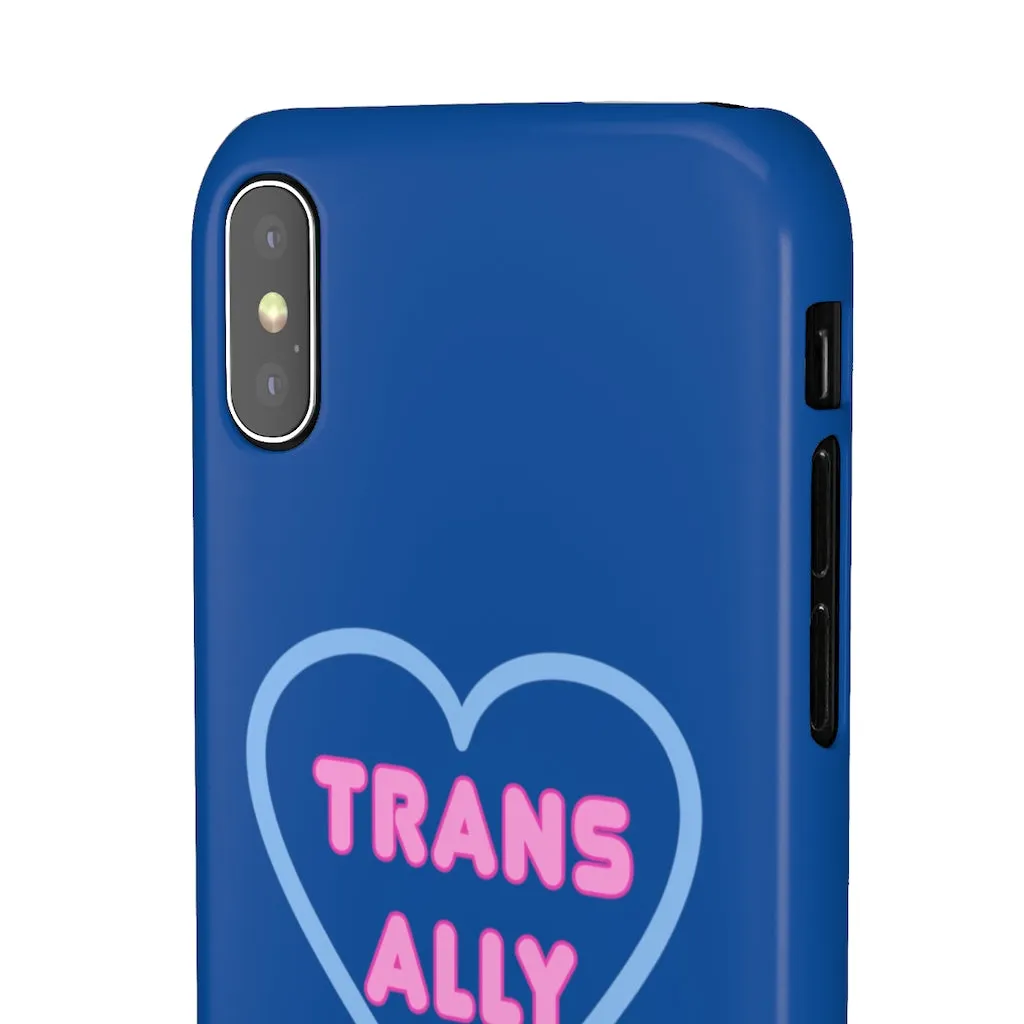 Trans Ally Heart Phone Case for Apple & Samsung