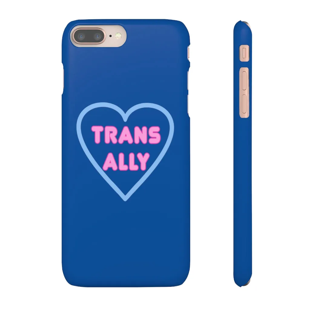 Trans Ally Heart Phone Case for Apple & Samsung