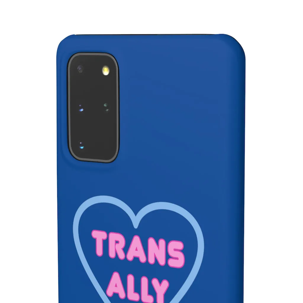 Trans Ally Heart Phone Case for Apple & Samsung