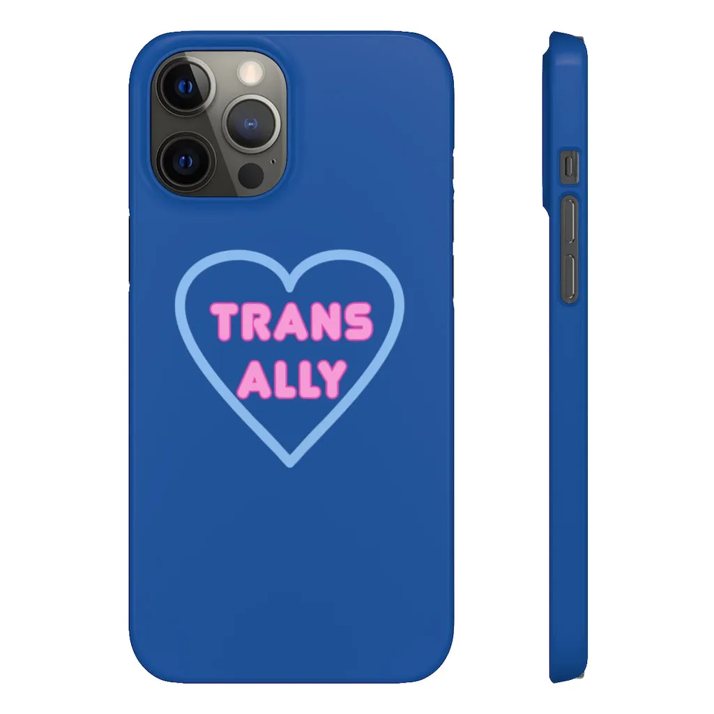 Trans Ally Heart Phone Case for Apple & Samsung