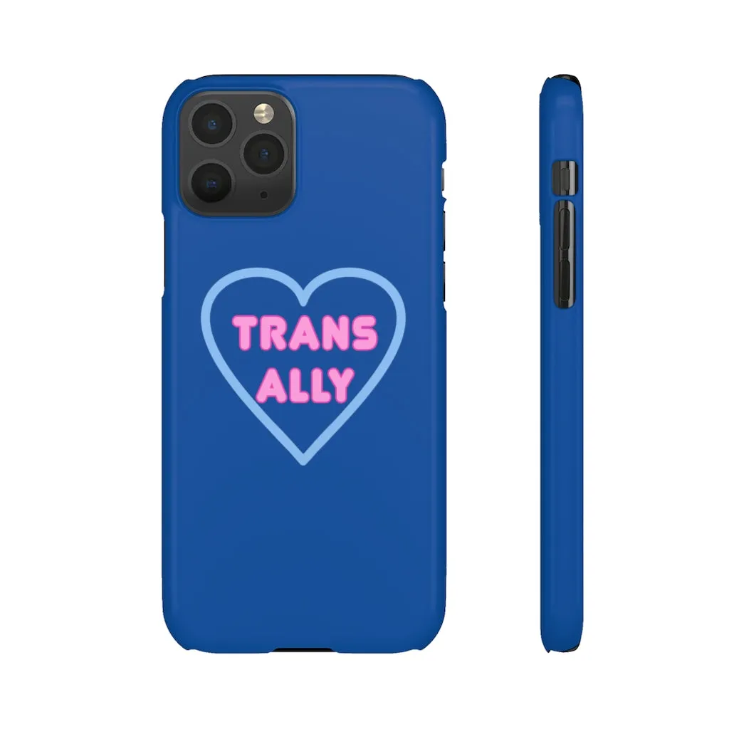 Trans Ally Heart Phone Case for Apple & Samsung