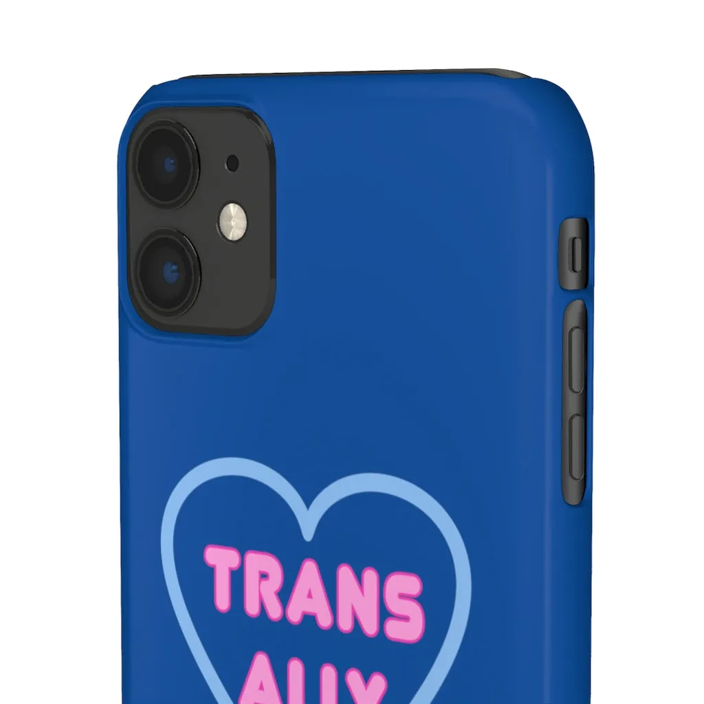 Trans Ally Heart Phone Case for Apple & Samsung