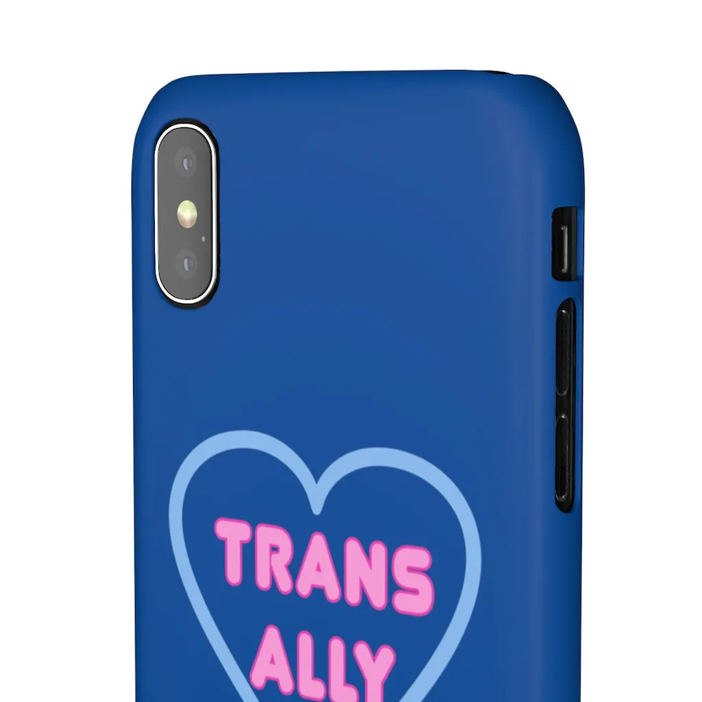 Trans Ally Heart Phone Case for Apple & Samsung