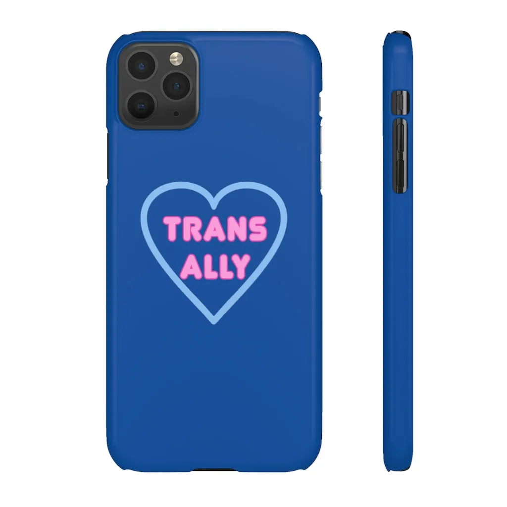 Trans Ally Heart Phone Case for Apple & Samsung