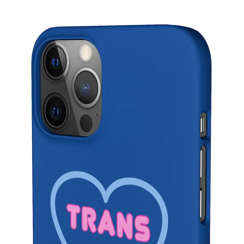 Trans Ally Heart Phone Case for Apple & Samsung