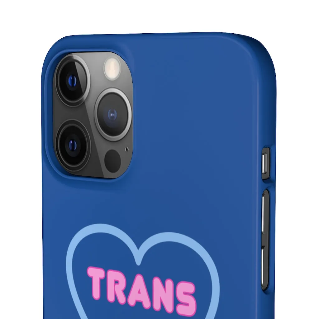 Trans Ally Heart Phone Case for Apple & Samsung