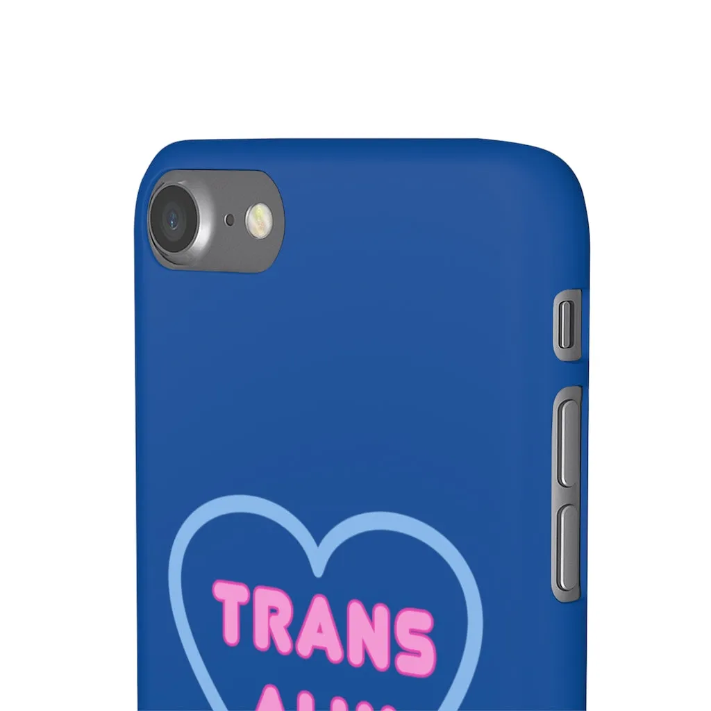 Trans Ally Heart Phone Case for Apple & Samsung