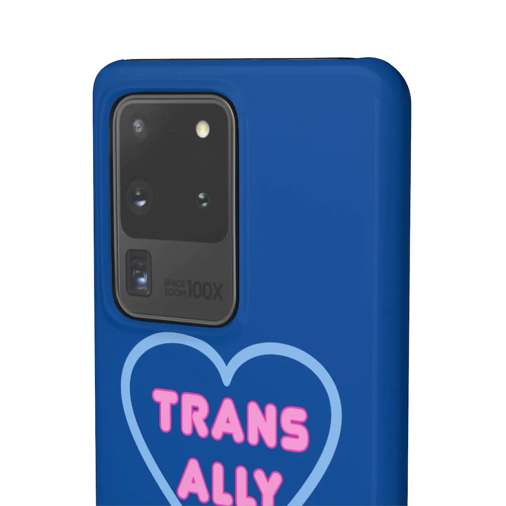 Trans Ally Heart Phone Case for Apple & Samsung