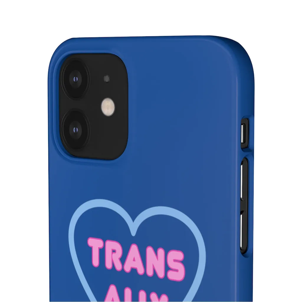 Trans Ally Heart Phone Case for Apple & Samsung