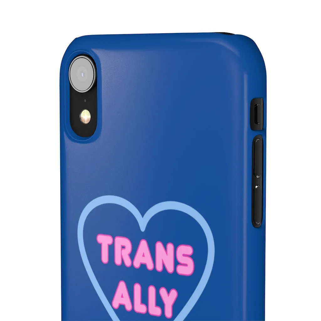 Trans Ally Heart Phone Case for Apple & Samsung