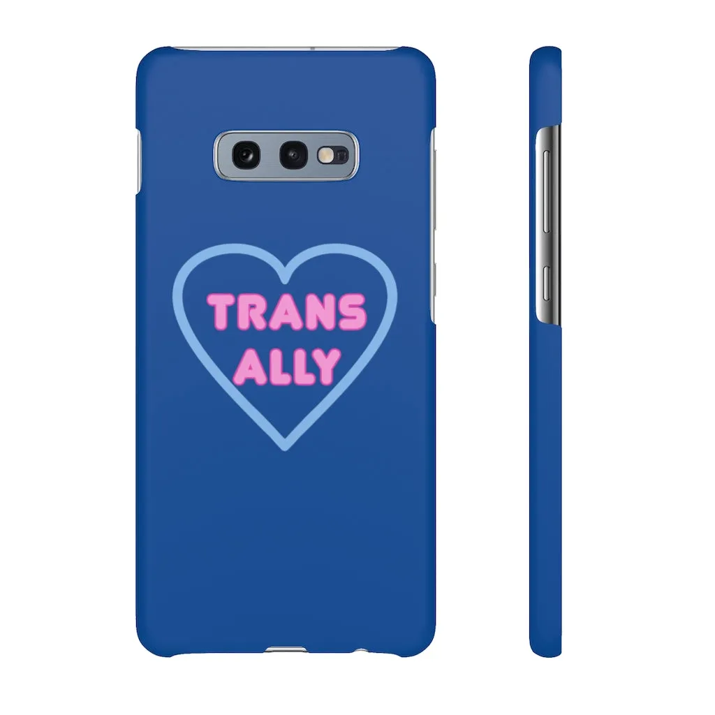 Trans Ally Heart Phone Case for Apple & Samsung