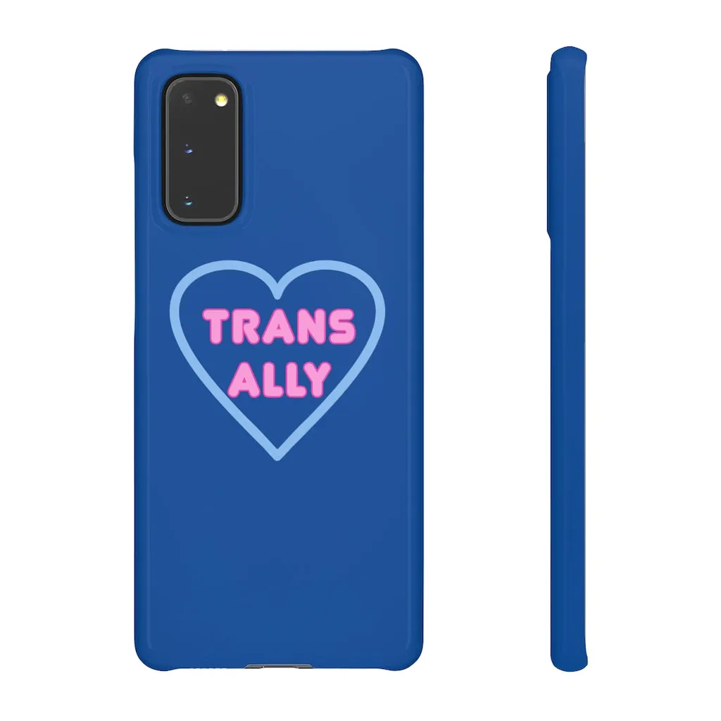 Trans Ally Heart Phone Case for Apple & Samsung