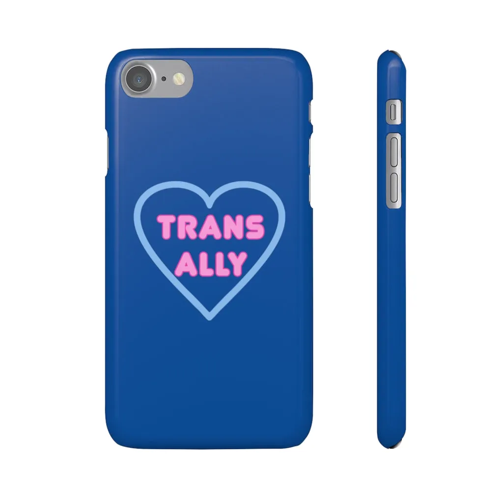 Trans Ally Heart Phone Case for Apple & Samsung