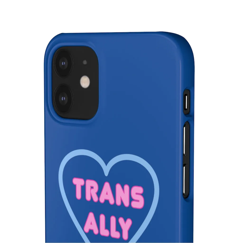 Trans Ally Heart Phone Case for Apple & Samsung