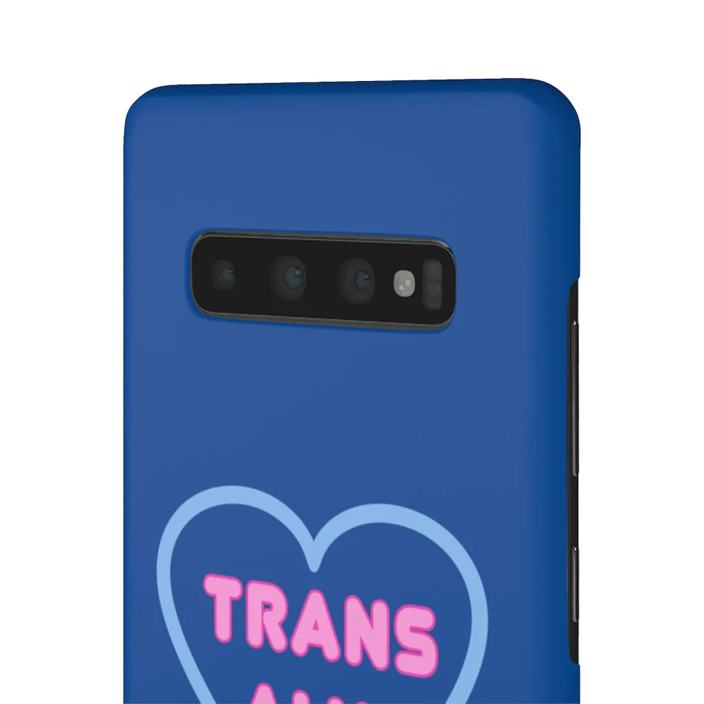 Trans Ally Heart Phone Case for Apple & Samsung