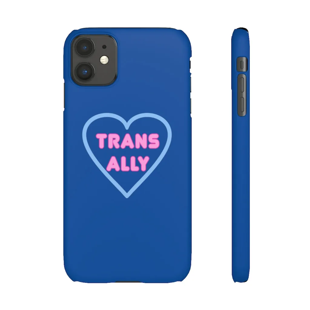 Trans Ally Heart Phone Case for Apple & Samsung