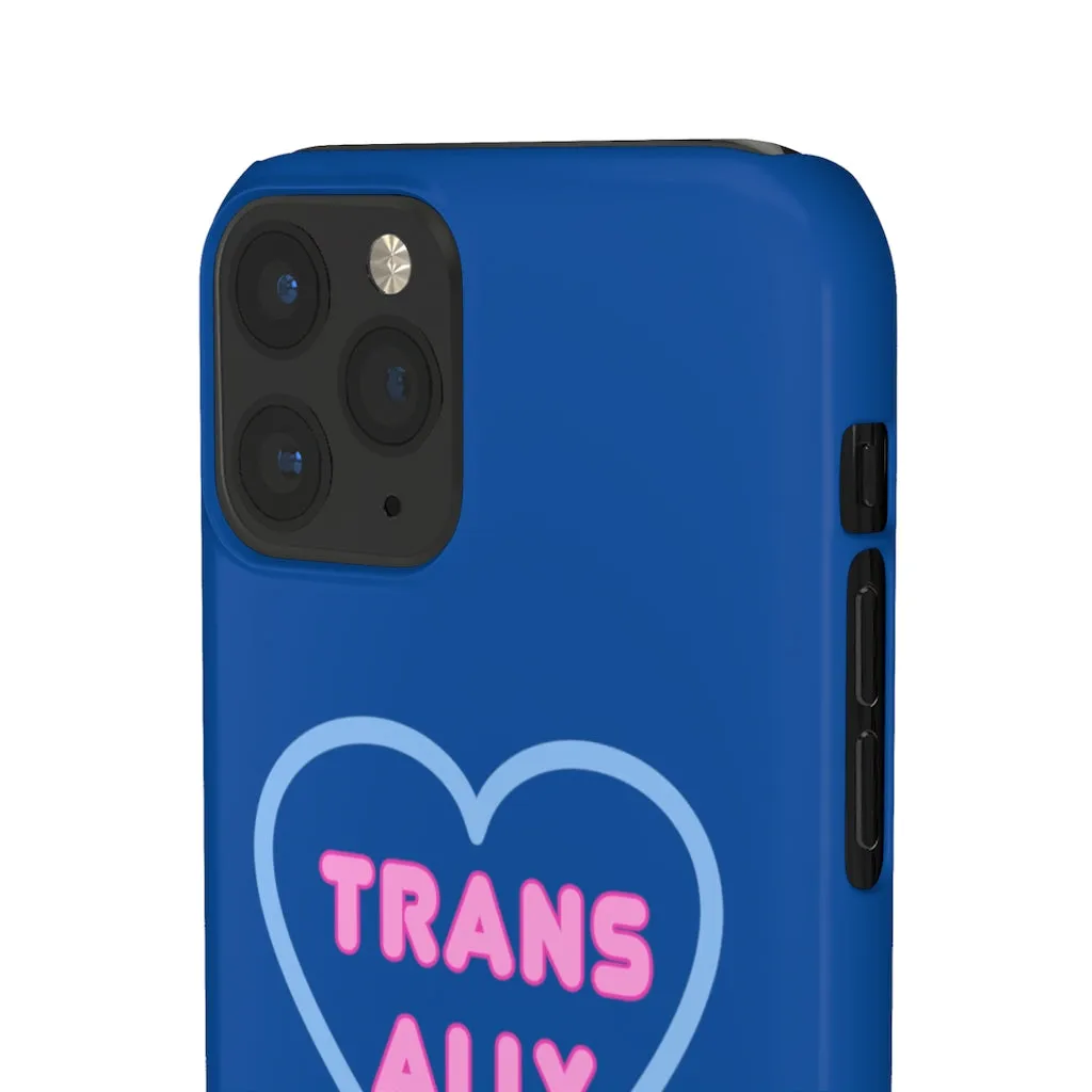 Trans Ally Heart Phone Case for Apple & Samsung