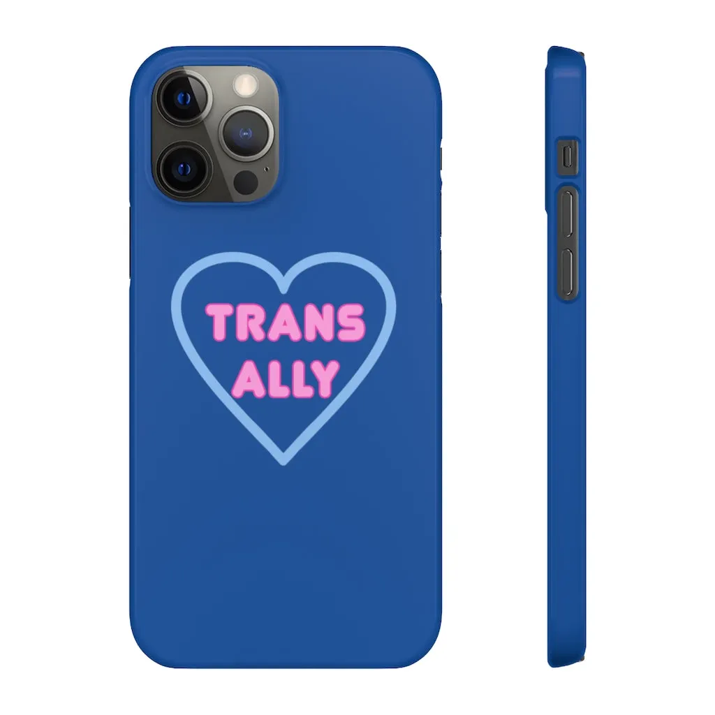 Trans Ally Heart Phone Case for Apple & Samsung