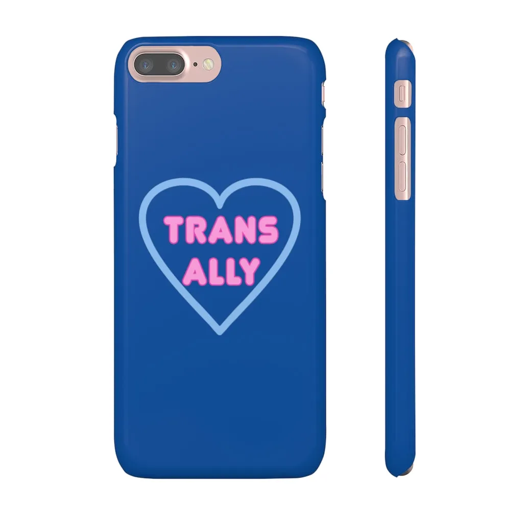 Trans Ally Heart Phone Case for Apple & Samsung