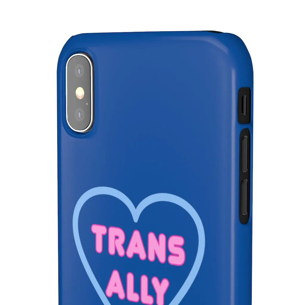 Trans Ally Heart Phone Case for Apple & Samsung