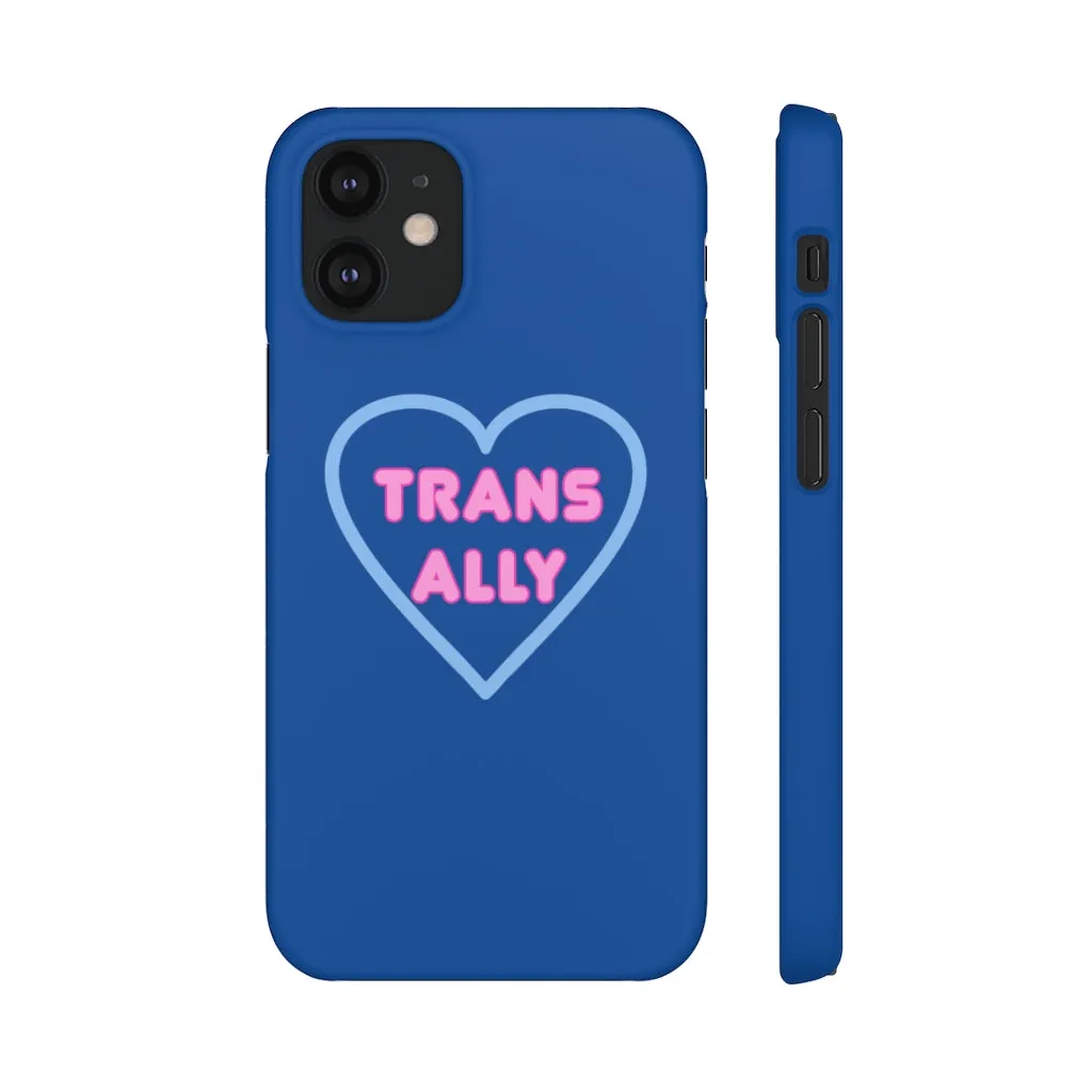 Trans Ally Heart Phone Case for Apple & Samsung