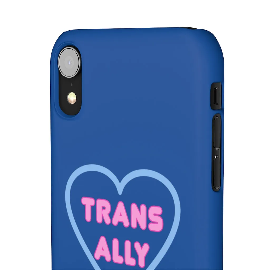 Trans Ally Heart Phone Case for Apple & Samsung