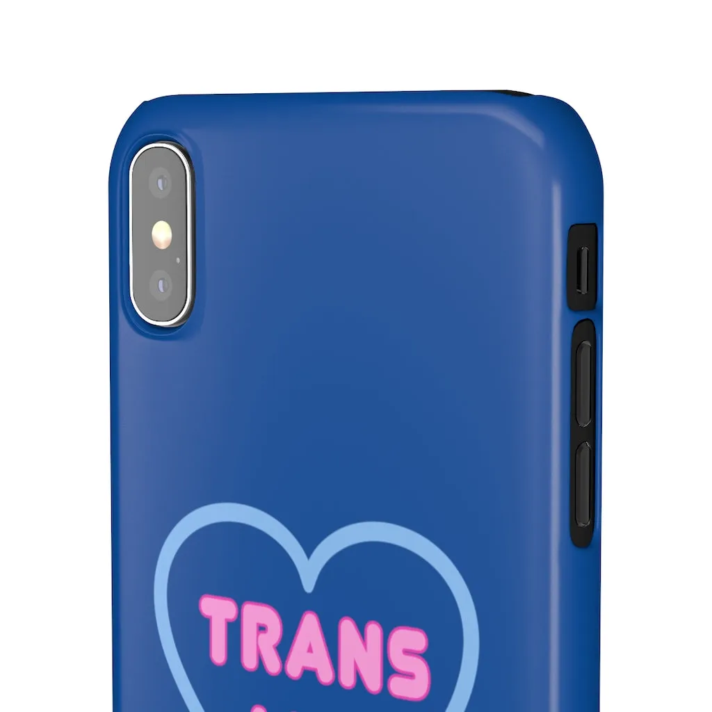 Trans Ally Heart Phone Case for Apple & Samsung