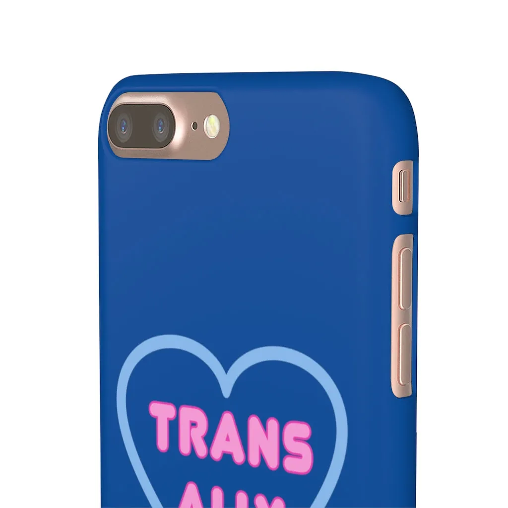 Trans Ally Heart Phone Case for Apple & Samsung