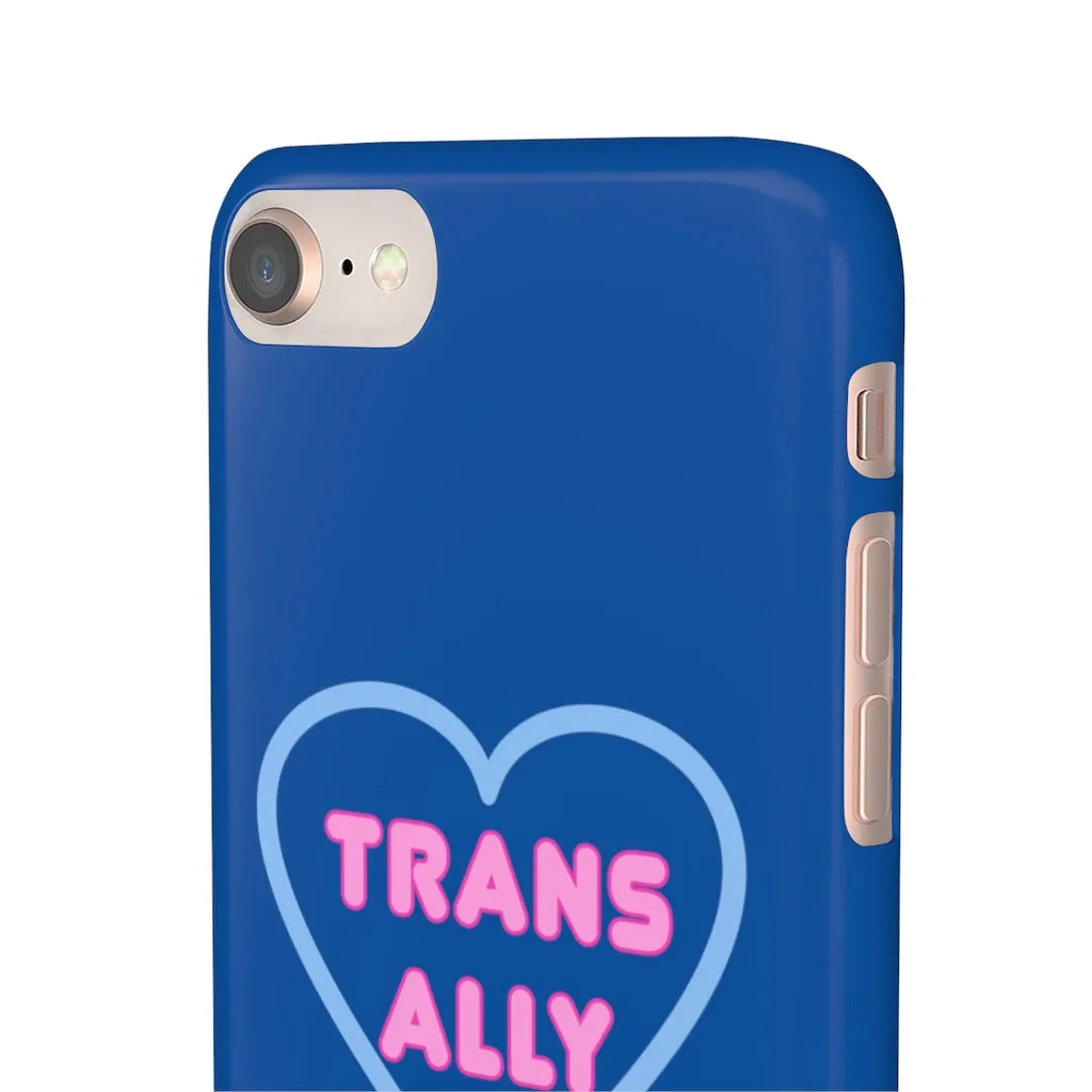 Trans Ally Heart Phone Case for Apple & Samsung