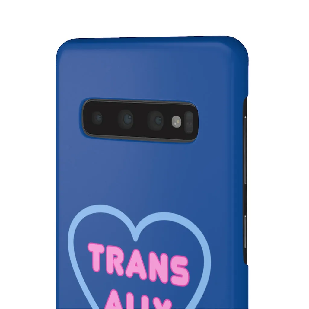 Trans Ally Heart Phone Case for Apple & Samsung