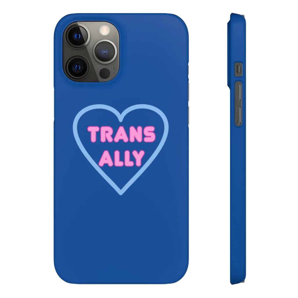 Trans Ally Heart Phone Case for Apple & Samsung